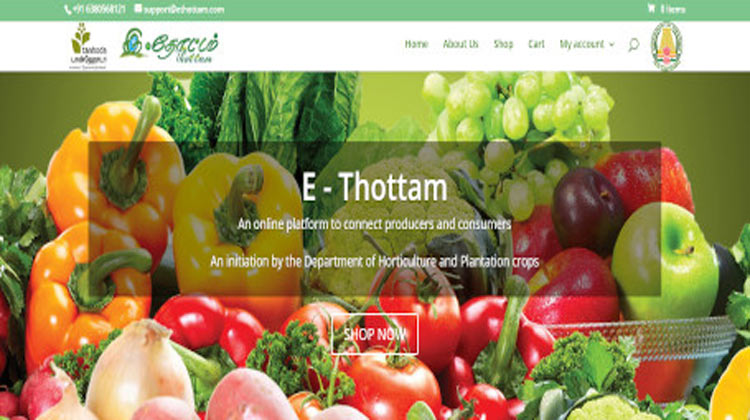 TN Horticulture released E-Thottam App
